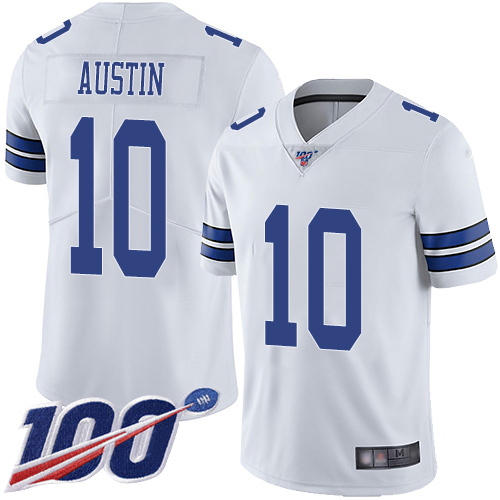 Men Dallas Cowboys Limited White Tavon Austin Road #10 100th Season Vapor Untouchable NFL Jersey->dallas cowboys->NFL Jersey